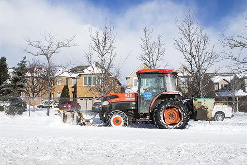 Tempête de neige à Toronto