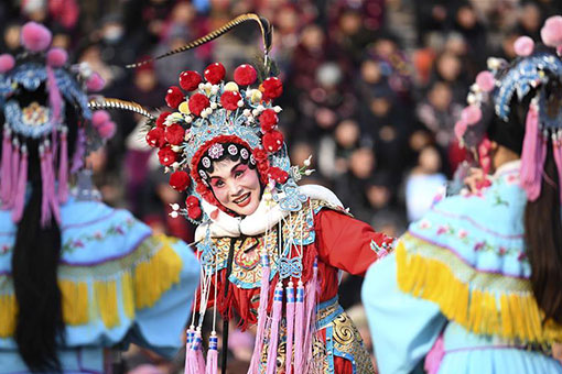 Un spectacle de l'opéra Bangju dans l'est de la Chine