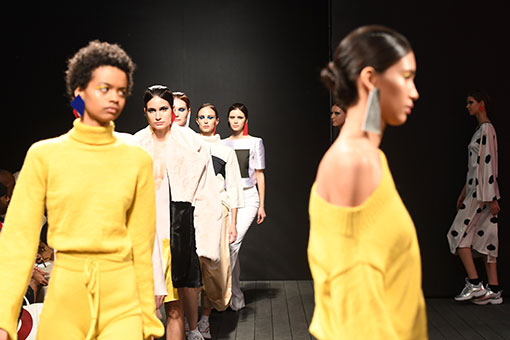 Semaine de la mode de Lisbonne: d&eacute;fil&eacute; des cr&eacute;ations de la marque Imauve