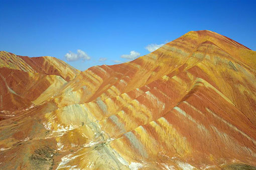 Chine : parc géologique national Danxia à Zhangye