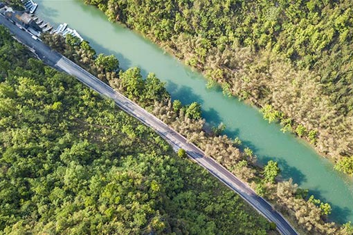 Beau paysage dans le sud-ouest de la Chine