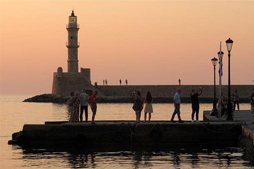 Gr&egrave;ce: paysage de La Can&eacute;e sur de l'&icirc;le de Cr&egrave;te