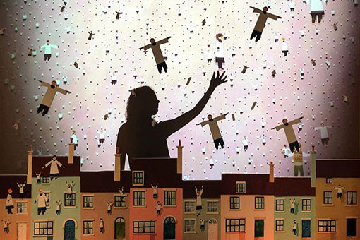 Beijing : exposition "Antony Browne's Happy Museum"