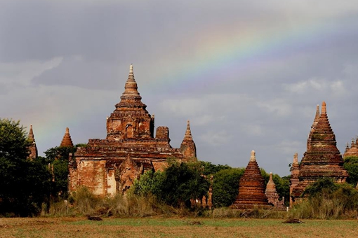 Pagodes au Myanmar