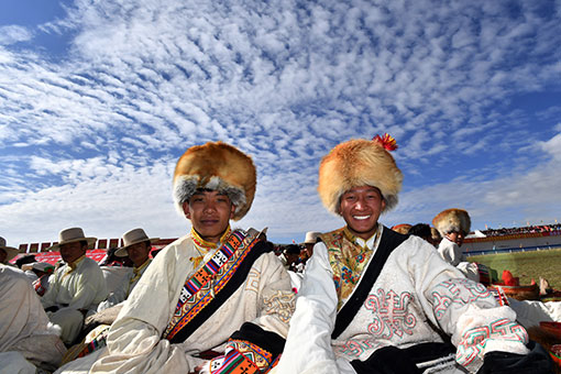 Chapeaux traditionnels au Tibet