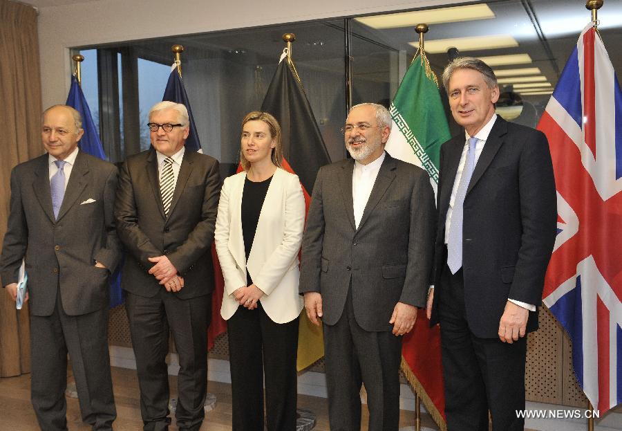 （国际）（4）欧盟、英、法、德与伊朗就核问题举行外长级会晤