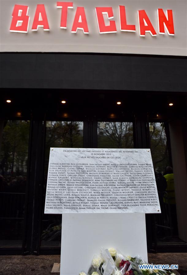 FRANCE-PARIS-ATTACKS-ANNIVERSARY