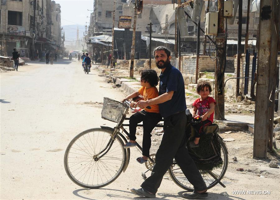 Syrie : la vie reprend après la conquête de Douma