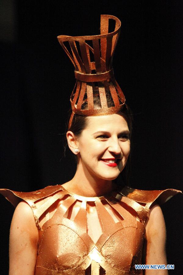 BELGIUM-BRUSSELS-CHOCOLATE FASHION SHOW