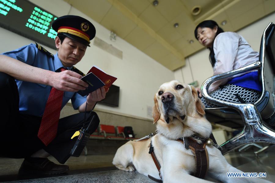 CHINA-GANSU-LANZHOU-GUIDE DOG (CN)