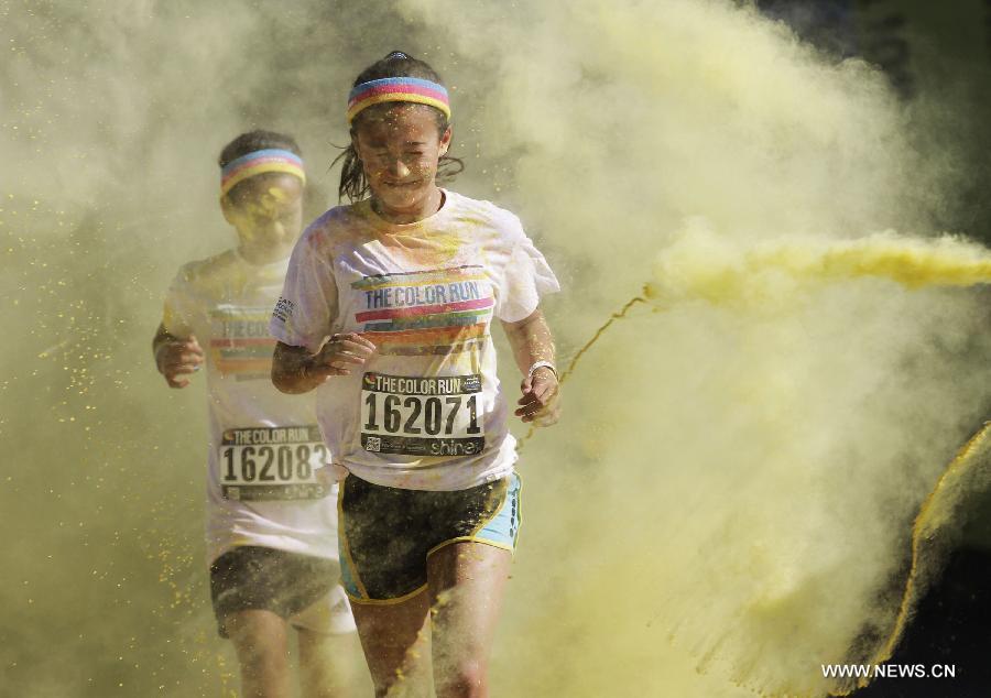 CANADA-VANCOUVER-COLOUR RUN