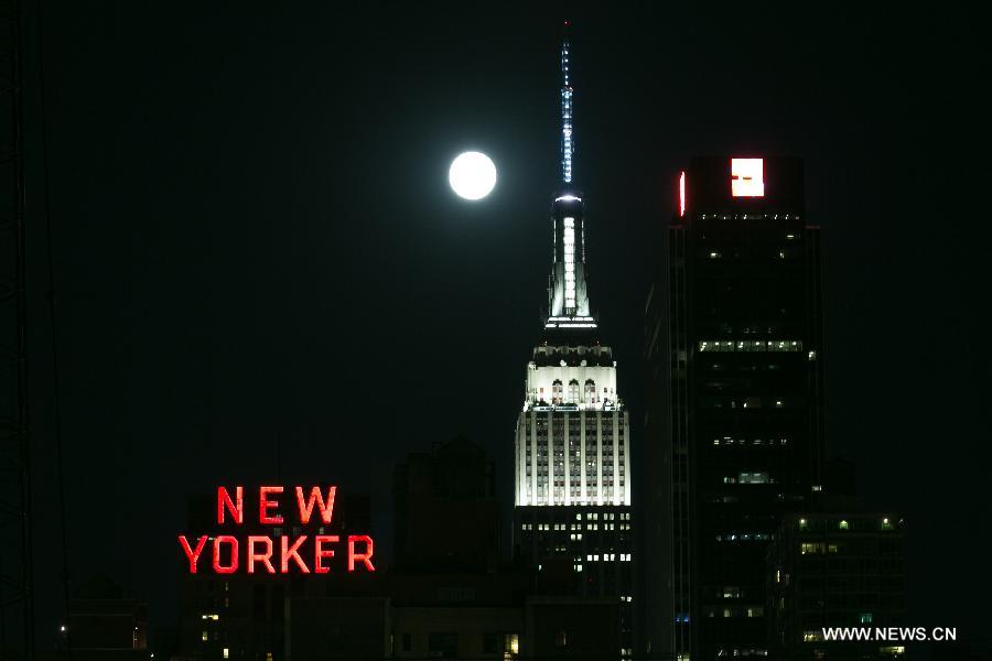 U.S.-NEW YORK-BLUE MOON