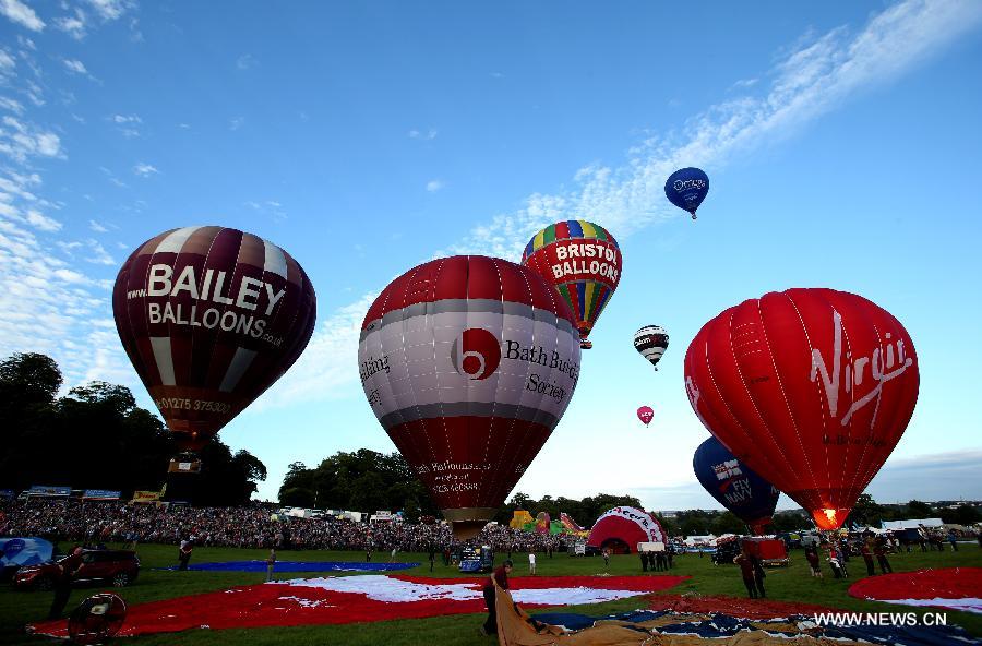 BRITAIN-BRISTOL-INTERNATIONAL BALLOON FIESTA