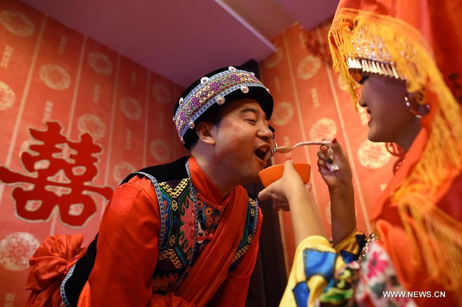 CHINA-HUNAN-MIAO ETHNIC GROUP-WEDDING (CN)