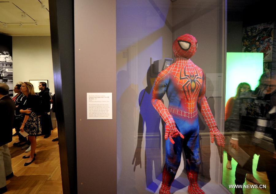 U.S.-NEW YORK-CULTURE-SUPERHEROES