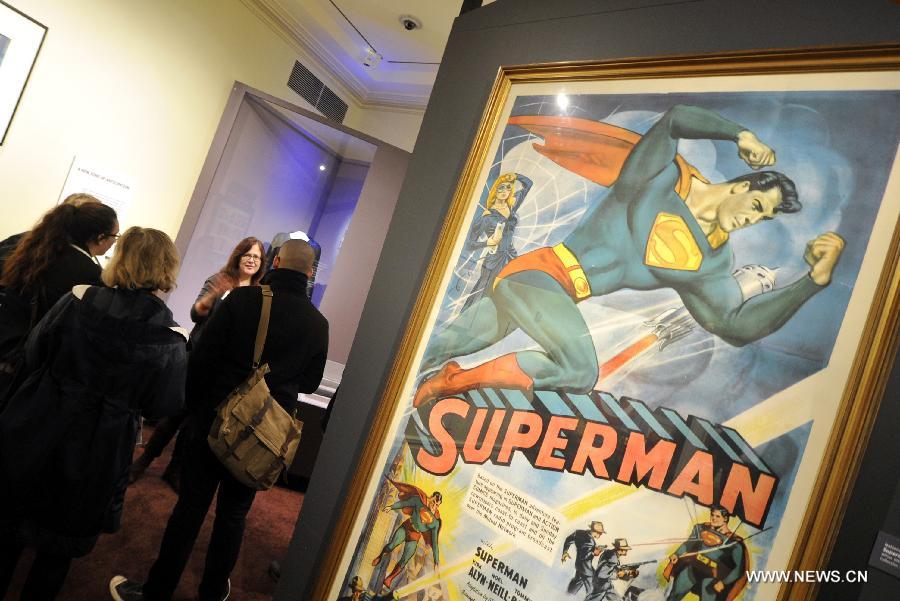 U.S.-NEW YORK-CULTURE-SUPERHEROES