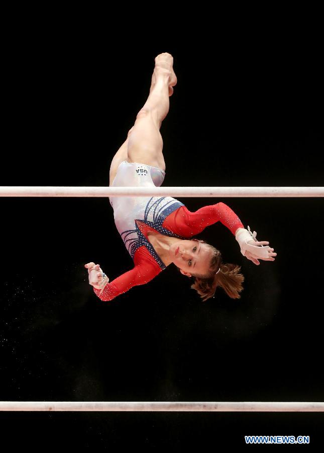 (SP)UK-GLASGOW-GYMNASTICS-WORLD CHAMPIONSHIPS-WOMEN'S UNEVEN BARS FINAL