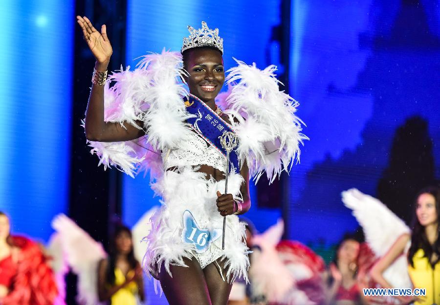 CHINA-GUANGDONG-MISS MODEL OF THE WORLD (CN)