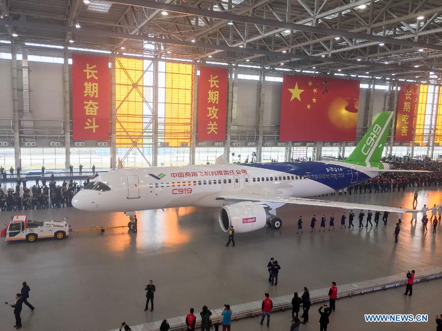 CHINA-SHANGHAI-LARGE PASSENGER AIRCRAFT-C919 (CN)