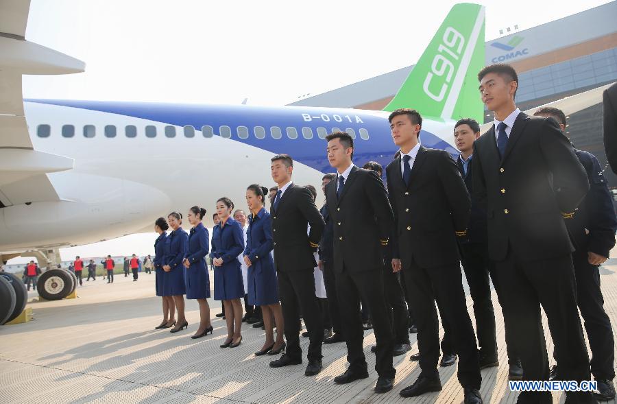 CHINA-SHANGHAI-LARGE PASSENGER AIRCRAFT-C919 (CN)