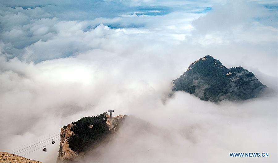 #CHINA-SHAANXI-HUASHAN MOUNTAIN-SCENERY (CN)