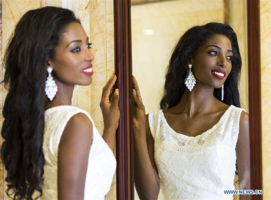 **CHINA-HAINAN-MISS WORLD-AFRICAN CONTESTANTS (CN)