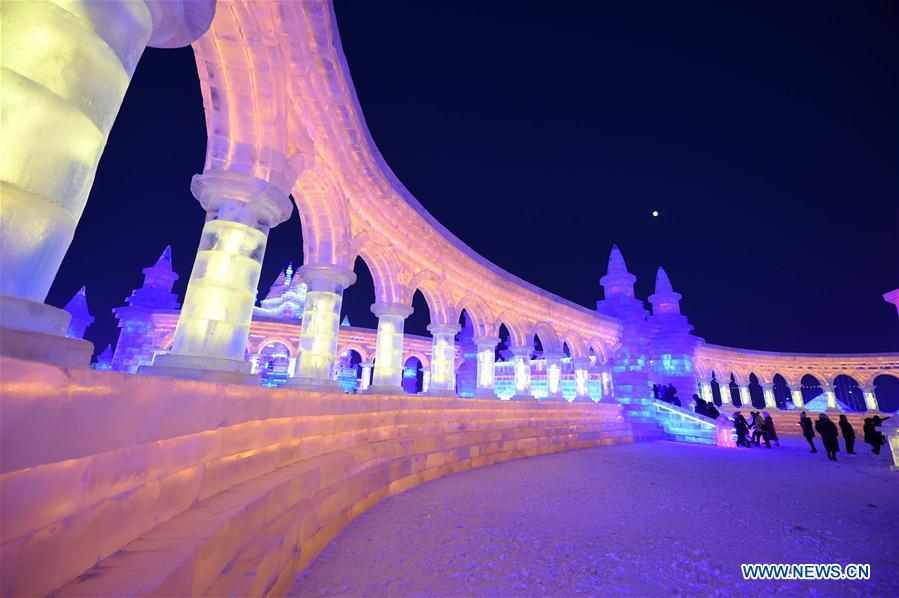（社会）（2）第十七届哈尔滨冰雪大世界试开园