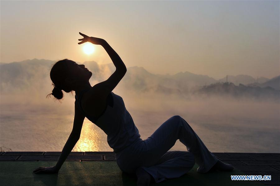 #CHINA-HUBEI-YOGA (CN)