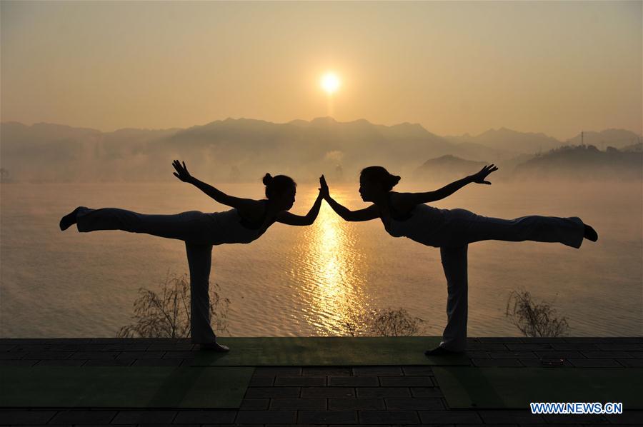 #CHINA-HUBEI-YOGA (CN)