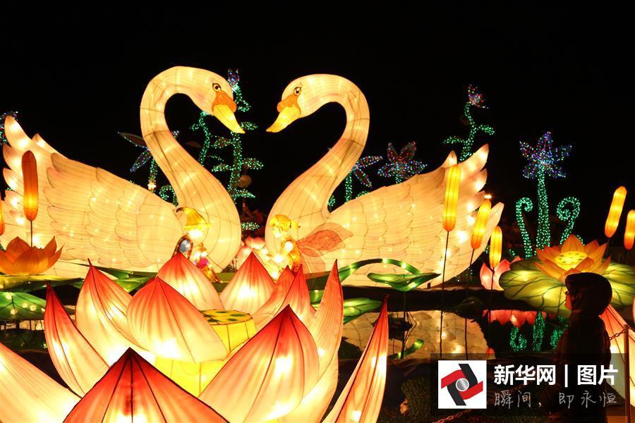 Ambiance chinoise en Californie avec la fte des lanternes