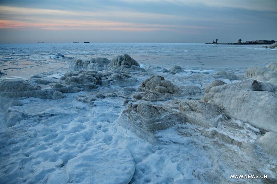 CHINA-HEBEI-QINHUANGDAO-SEA ICE (CN)