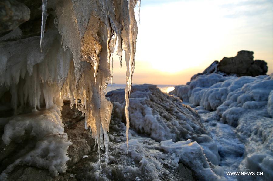 CHINA-HEBEI-QINHUANGDAO-SEA ICE (CN)