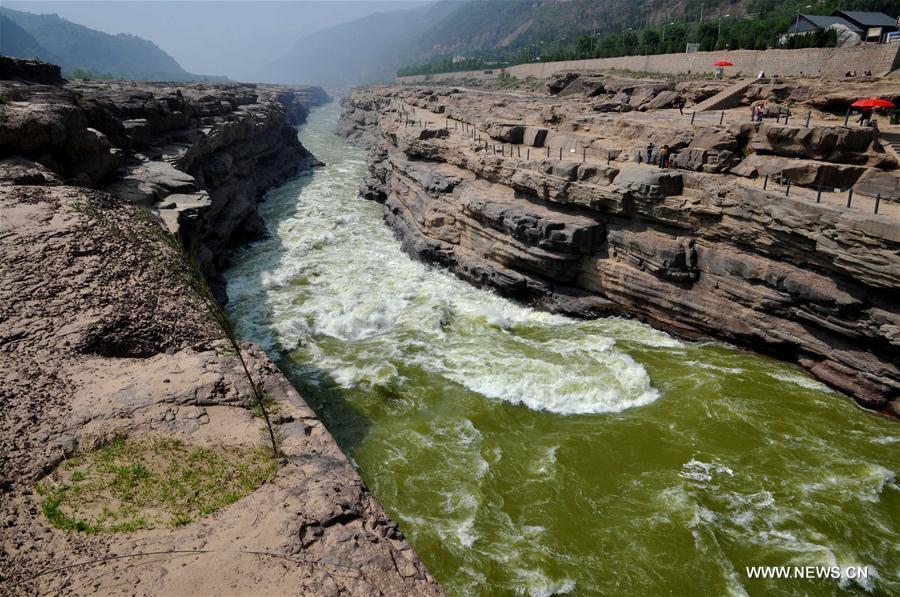 #CHINA-YELLOW RIVER-HUKOU WATERFALL-CLEAR WATER(CN)