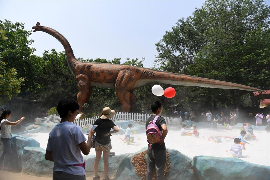 Parc de dinosaures à Beijing