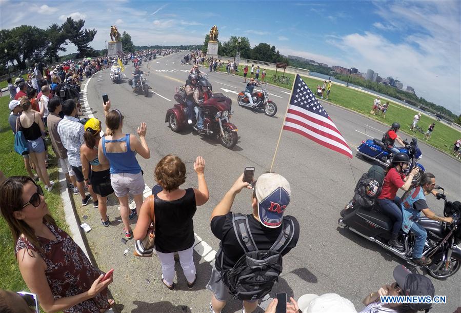 USA : la randonnée à moto Rolling Thunder pour le Memorial Day