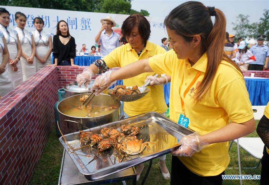 Chine : ouverture de la saison de la p&ecirc;che du crabe chinois