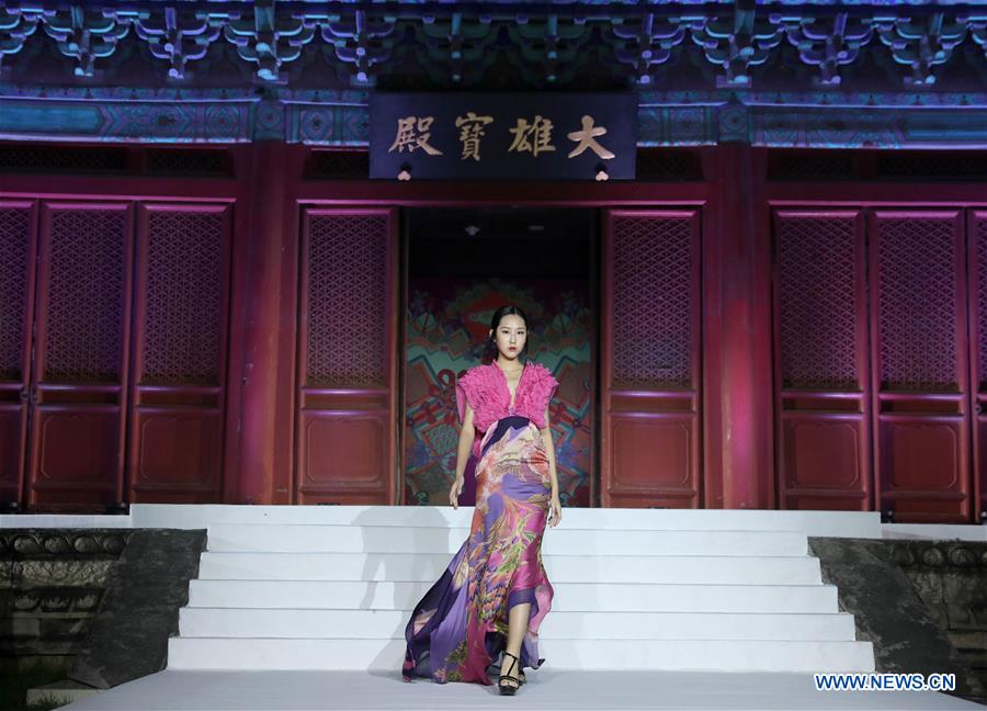 Défilé de mode à Beijing