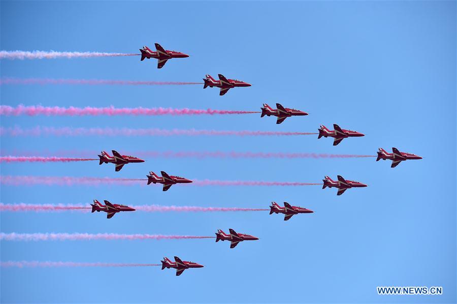 L'équipe britannique "Red Arrow" se produira lors du 11e Salon international de l'aviation  de Chine