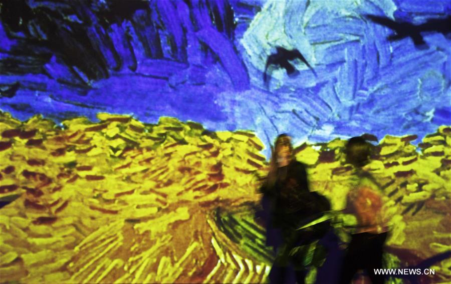 Italie : ouverture de l'exposition "Van Gogh vivant" à Rome