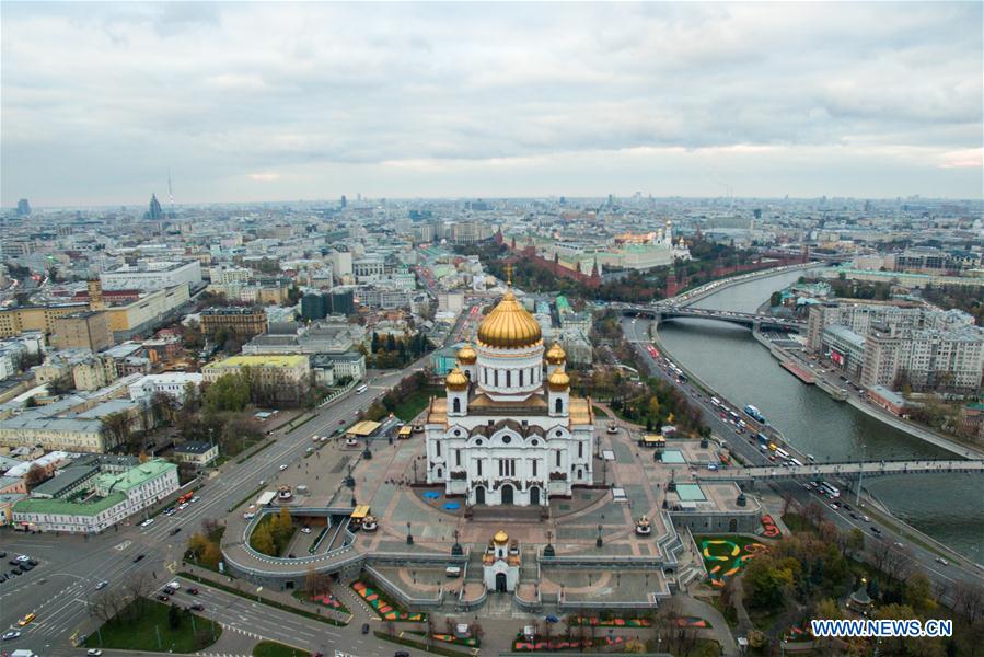RUSSIA-MOSCOW-AERIAL VIEW