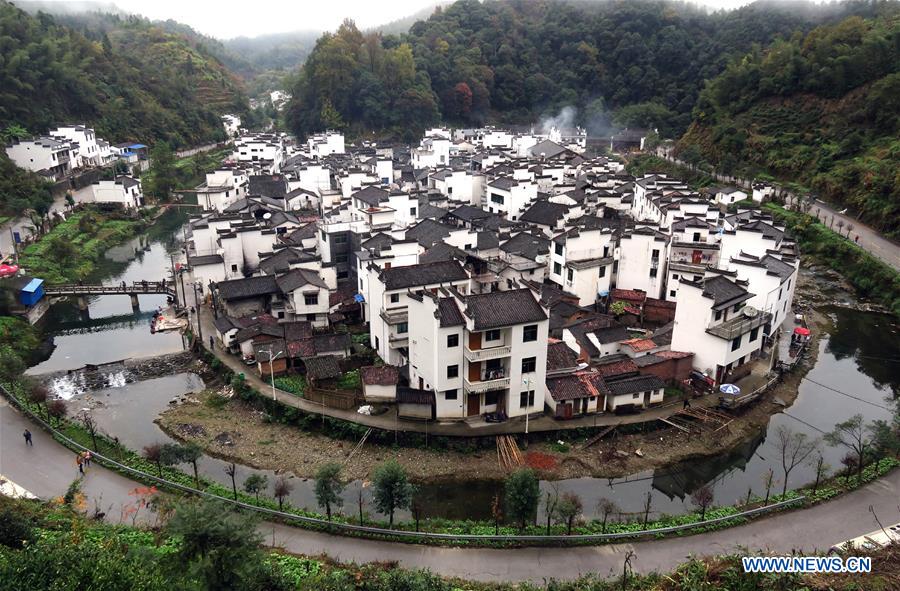 Chine : architecture de style Hui au Jiangxi