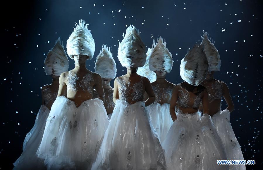 Drame dansé "Paons d'hiver" dans le sud-ouest de la Chine