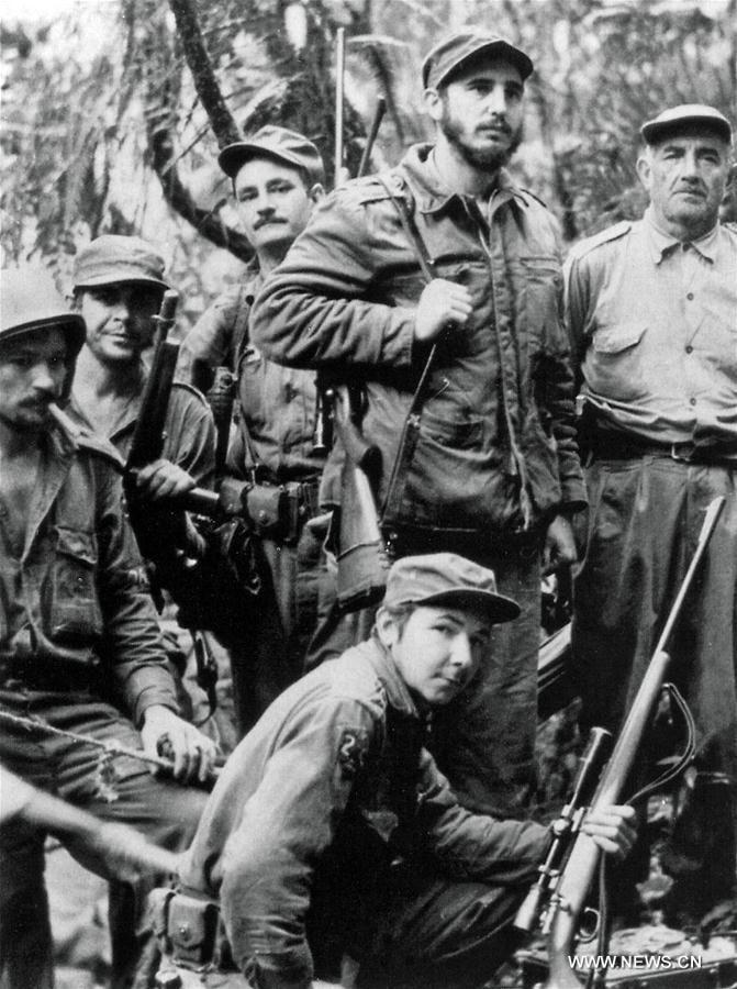 Photos d'archives de Fidel Castro 