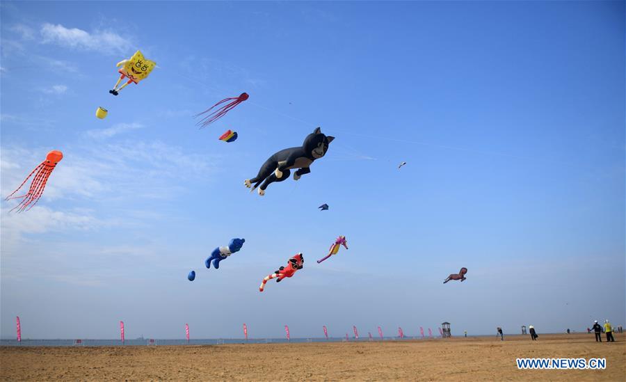 Spectacle de cerfs-volants à Qinzhou