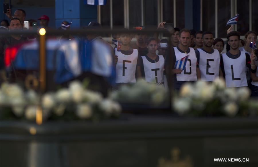 Cuba : funérailles de Fidel Castro