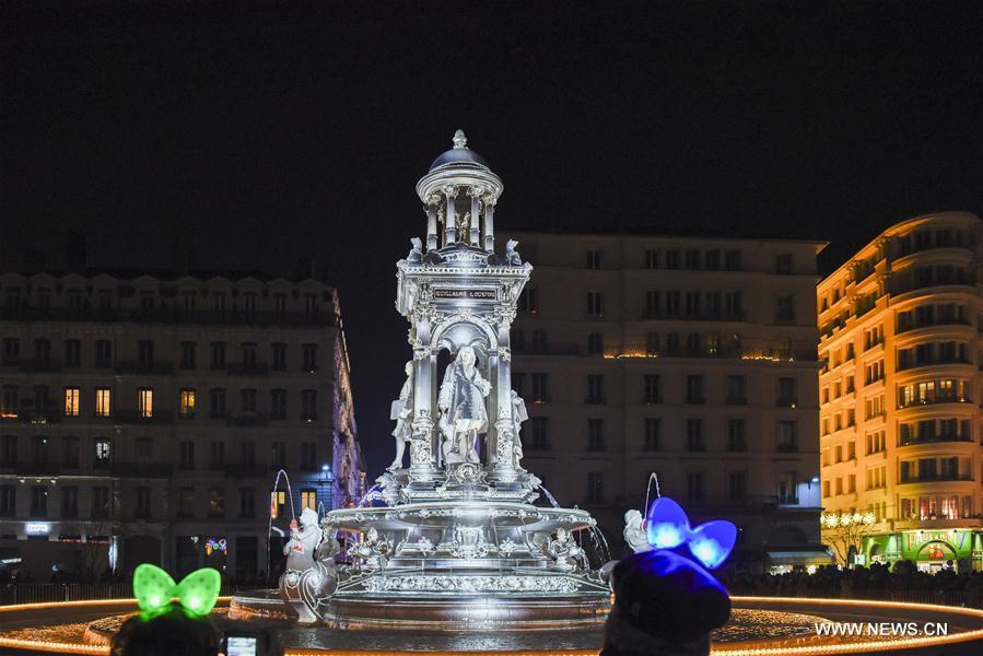 France : Fête des Lumières 2016 à Lyon