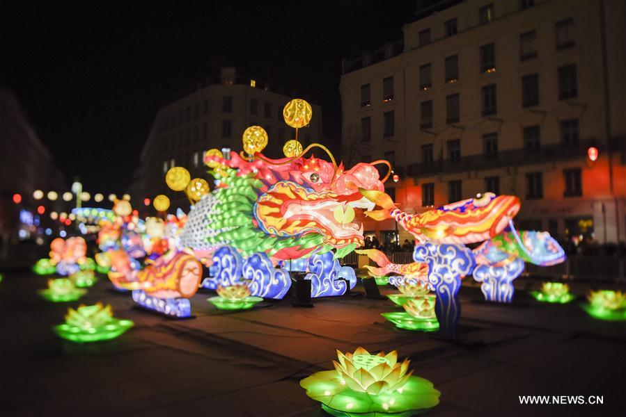 France : Fête des Lumières 2016 à Lyon