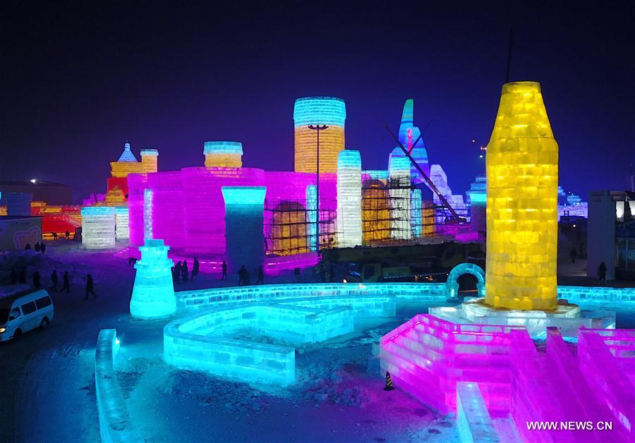 Le Monde de neige et de glace à Harbin
