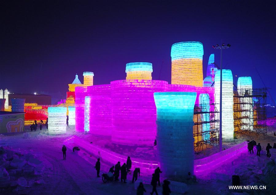 Le Monde de neige et de glace à Harbin