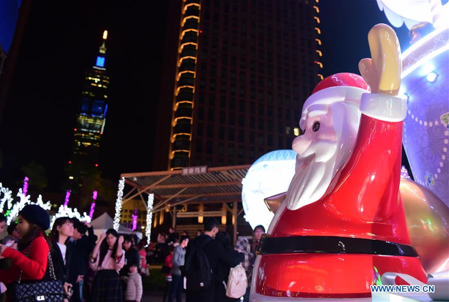Célébrations de Noël à Taiwan 